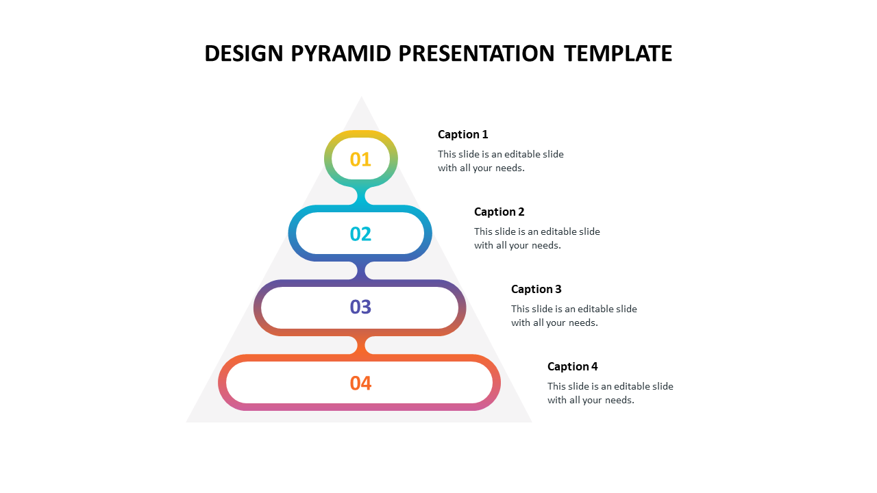 Creative Design Pyramid Presentation Template